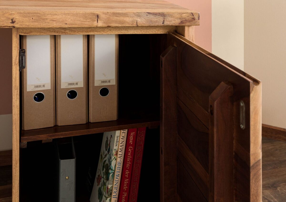 Solid Wood Writing Study Table,Study Laptop Desk with Drawers