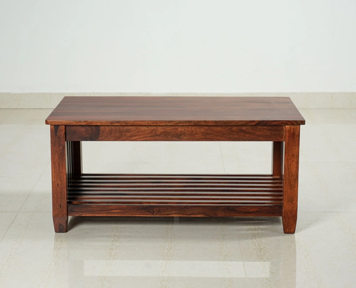 Solid Wooden Center Coffee Table For Living Room