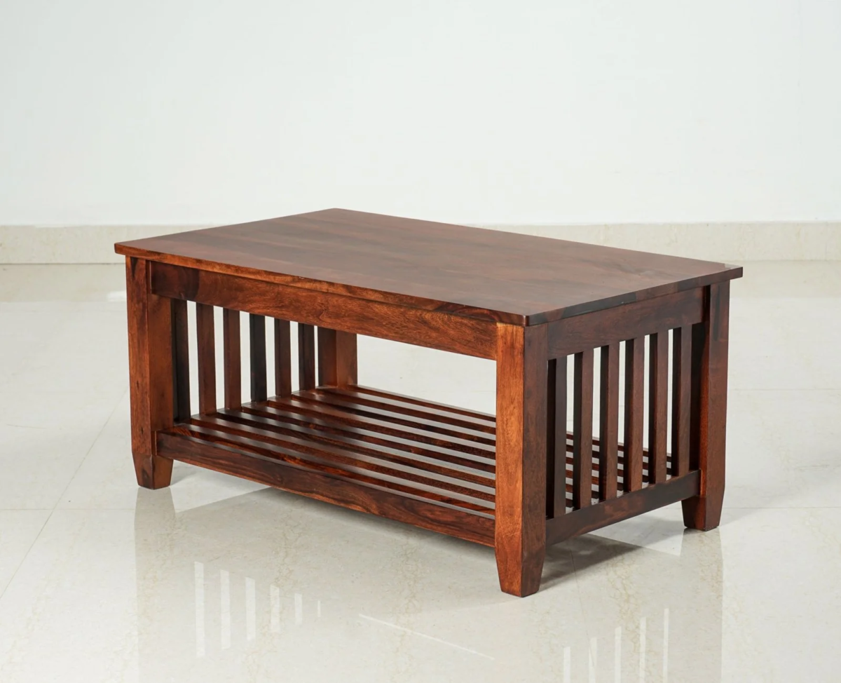 Solid Wooden Center Coffee Table For Living Room