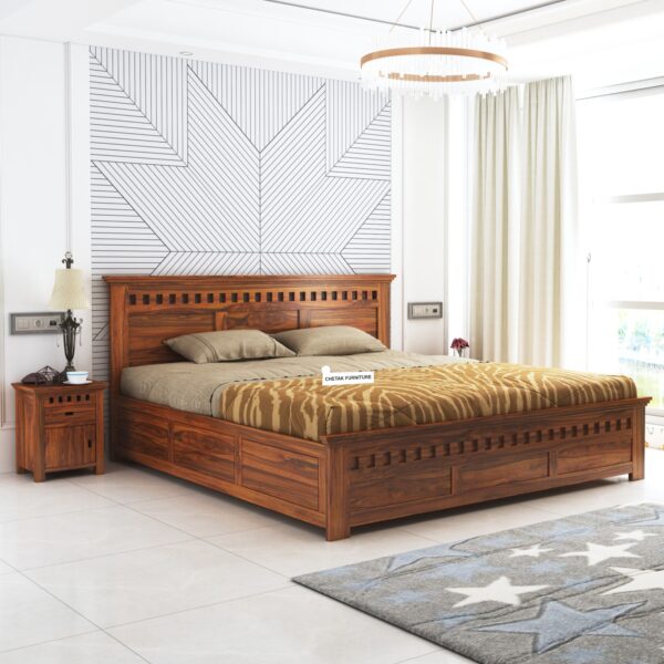 Wooden King Size Bed